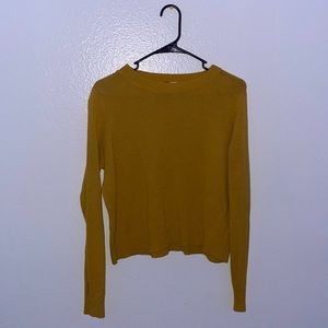 Medium mustard long sleeve